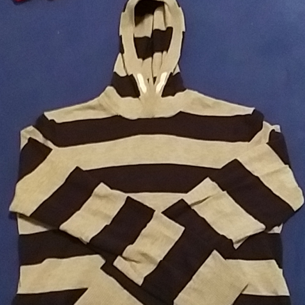 Sweater shirt w/hood